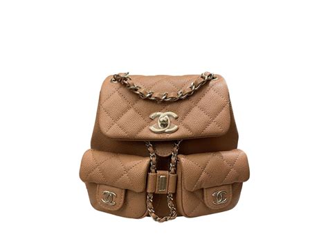 chanel backpack beige|Chanel mini backpack duma.